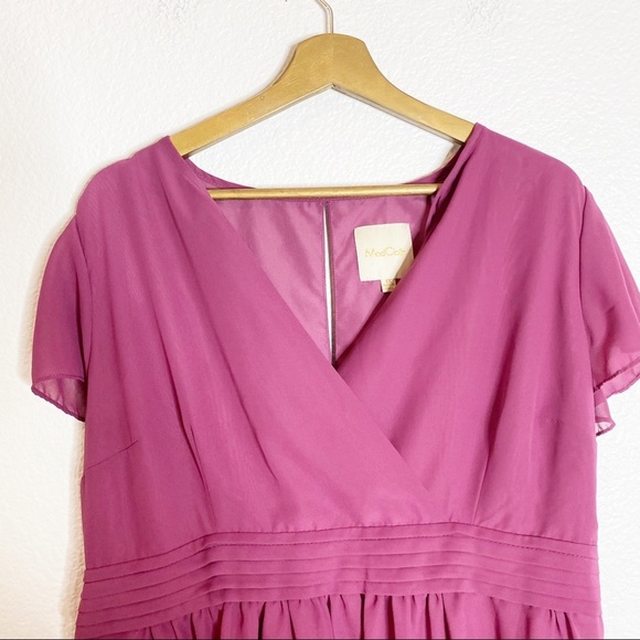 ModCloth- Women’s Fuschia Dress - Size 1X - Picture 4 of 5